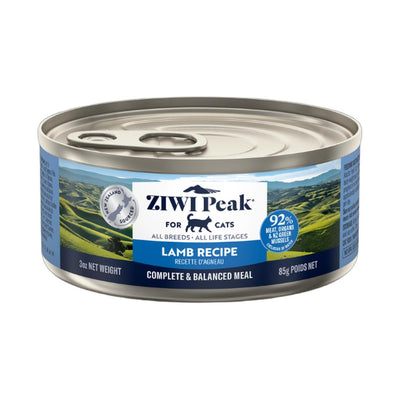 ZIWI Peak Canned Wet Lamb Recipe for Cats (85g) — Best Before Aug 2027