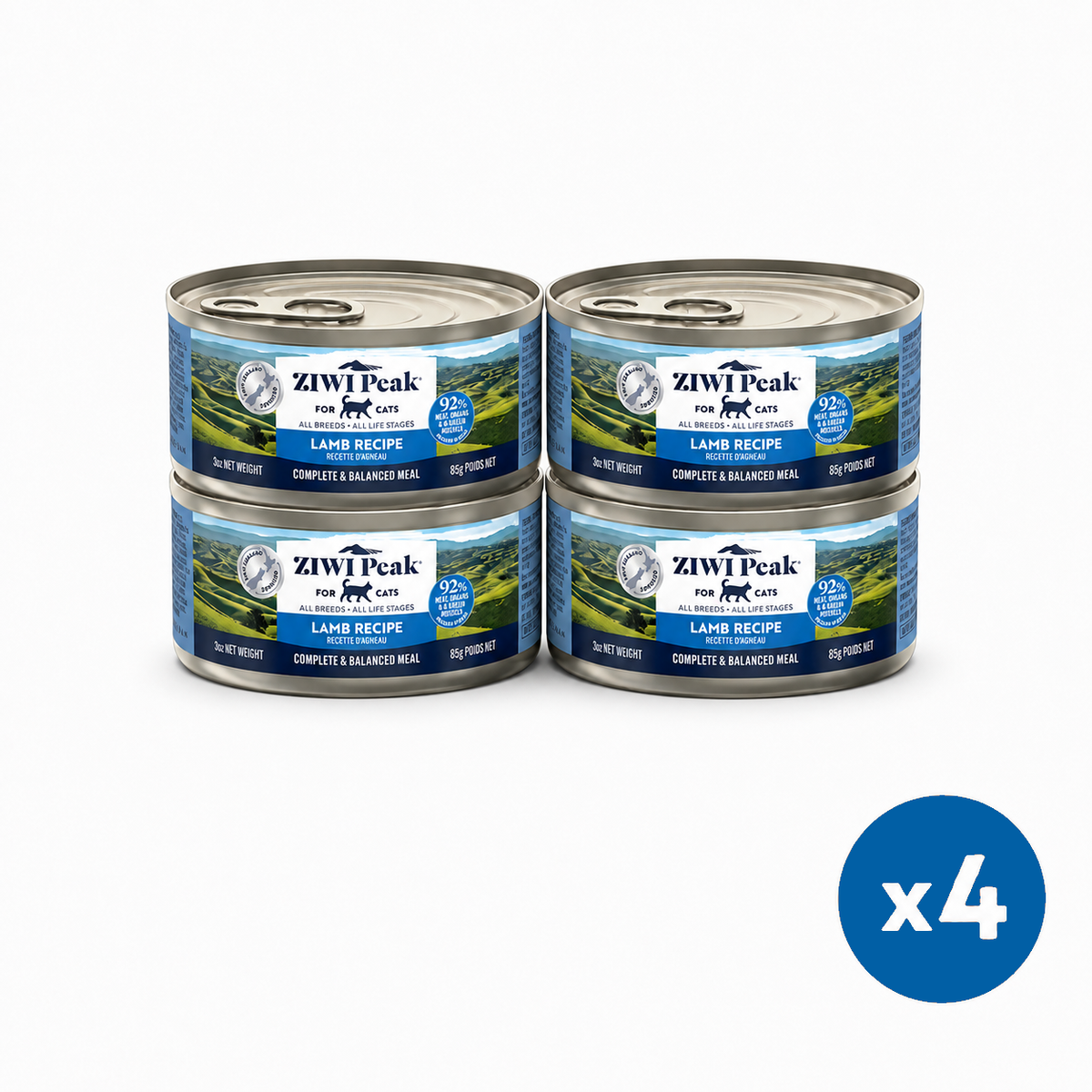 ZIWI Peak Canned Wet Lamb Recipe for Cats (85g) — Best Before Aug 2027
