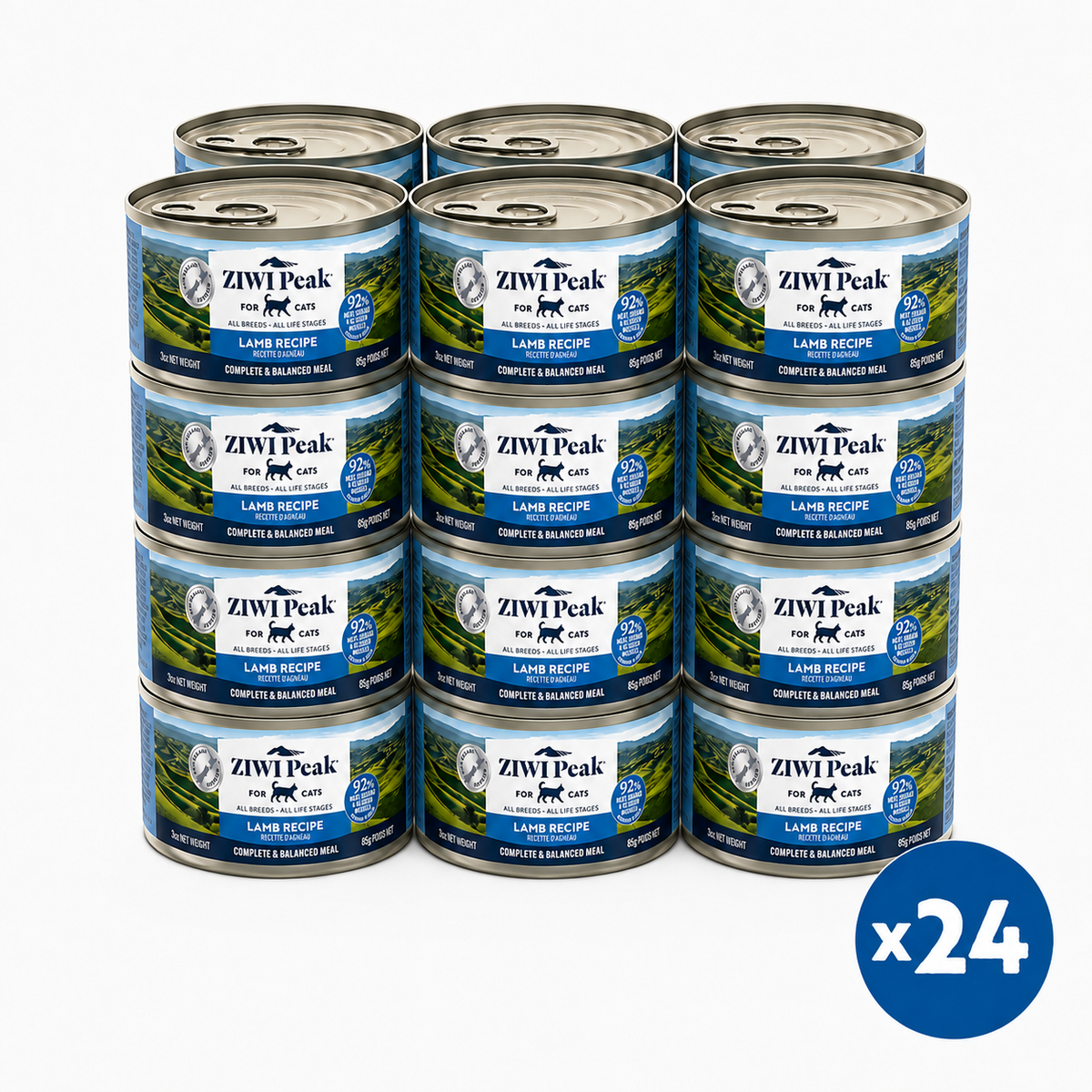 ZIWI Peak Canned Wet Lamb Recipe for Cats (85g) — Best Before Aug 2027