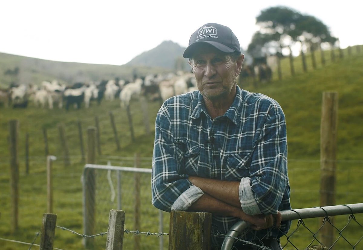 Brian, free-range goat farmer at Tokomaru Bay
