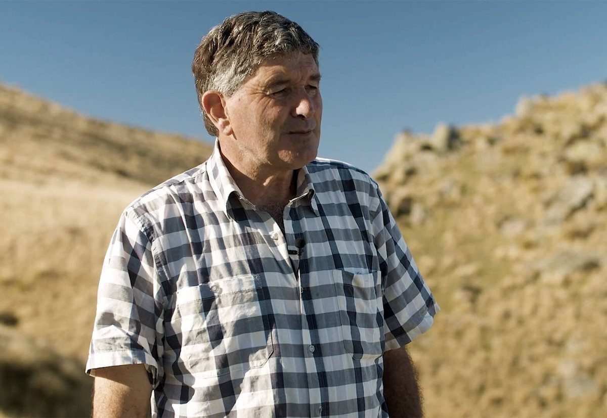 Robert, free-range New Zealand lamb farmer