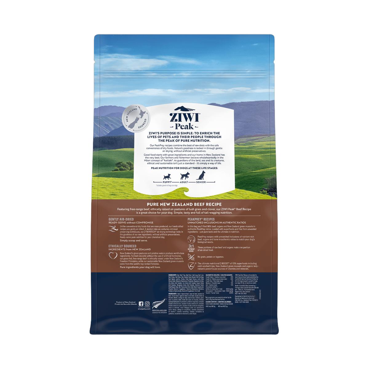 ZIWI Peak ziwi-peak-air-dried-beef-dog (1kg-back)