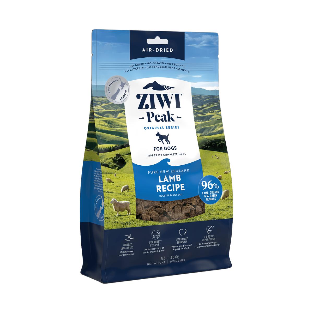 ZIWI Peak ziwi-peak-air-dried-lamb-dog (454g)